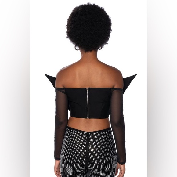 Galactic World Embellished Mesh Top & Panel Legging - Picture 12 of 13